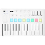 Arturia MiniLab 3 Alpine White MIDI keyboard, Limited Edition kép, fotó