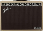 Fender Tone Master Deluxe Reverb Blonde combo amplifier kép, fotó