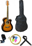 Flight F-230 SB Acoustic Guitar set kép, fotó