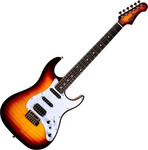 Jet JS-600-BS Sunburst Electric Guitar kép, fotó