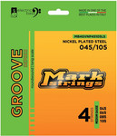Markbass Groove Series Nickel bass guitar string set, 045 - 105 kép, fotó