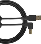 UDG Ultimate Audio USB 2.0 kábel, fekete, pipás, 1m kép, fotó
