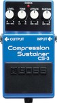 Boss CS-3 guitar compressor pedal kép, fotó