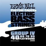 Ernie Ball 2808 Flatwound Group IV 40-95 electric bass guitar strings kép, fotó
