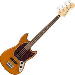 Fender Player Mustang Bass PJ, PF, Aged Natural kép, fotó