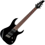Ibanez RGMS7 BK 7-húros Multi Scale elektromos gitár kép, fotó