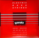 Warwick RED Strings Stainless Steel Bass String Set, 5-String, 040-130 kép, fotó