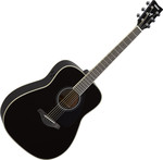 Yamaha FG-TA TransAcoustic Black elektro-akusztikus gitár kép, fotó