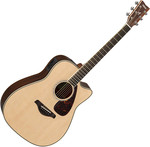 Yamaha FGX830C Natural elektroakusztikus gitár kép, fotó