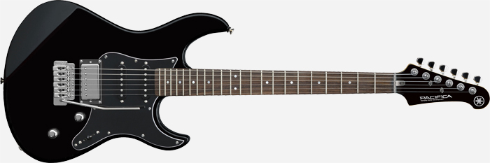 Yamaha Pacifica 612VII Solid Black elektromos gitár