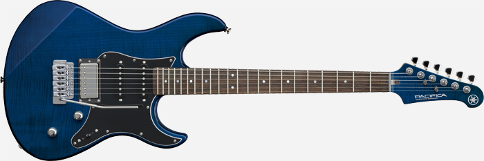 Yamaha Pacifica 612VIIFM Translucent Blue elektromos gitár