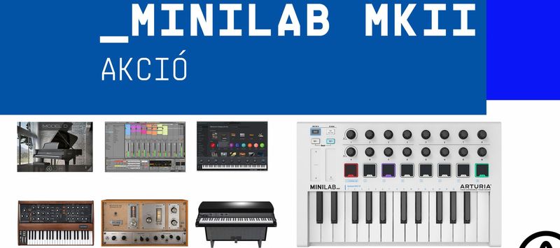 Arturia Minilab MKII 3 free plug-in
