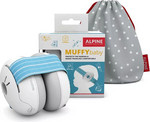Alpine Muffy Baby hearing protection for babies, blue kép, fotó