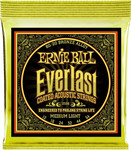 Ernie Ball 2556 Everlast Coated Bronze Medium Light 12-54 kép, fotó
