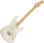Fender EOB Stratocaster, MN, Olympic White kép, fotó