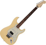 Fender Made in Japan Limited Stratocaster with Floyd Rose, RW, Vintage White kép, fotó