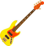 Fender MonoNeon Jazz Bass V, MN, Neon Yellow kép, fotó