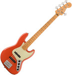 Fender Player Plus Jazz Bass V, MN, Fiesta Red kép, fotó