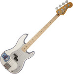 Fender Steve Harris Precision Bass, MN, Olympic White kép, fotó