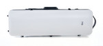GEWApure PS350.188 Szögletes Polikarbonát 2.4 hegedűtok, 4/4, fehér kép, fotó