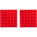 Gator Frameworks 12x12″ akusztikai panel, piros, 2db kép, fotó