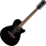 Ibanez AEG5012-BKH 12-húros elektro-akusztikus gitár kép, fotó