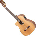 Ortega RCE131L Pro 4/4 klasszikus gitár, balkezes - Tömör cédrus / mahagóni, natúr Ortega RCE131L Pro 4/4 klasszikus gitár, balkezes - Tömör cédrus / mahagóni, natúr kép, fotó