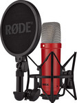 Rode NT1 Signature Series stúdió  mikrofon, piros kép, fotó