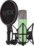 Rode NT1 Signature Series stúdió  mikrofon, zöld kép, fotó