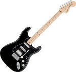 Squier  FSR Affinity Series Stratocaster HSS, MN, Black Pickguard, Black kép, fotó