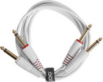 UDG Ultimate Audio Cable 2xJACK - 2xJACK kábel, fehér kép, fotó