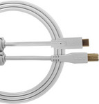UDG Ultimate Audio USB 2.0 C-B kábel, fehér, egyenes, 1,5 m kép, fotó