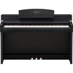 Yamaha CSP-255B Clavinoca digitális zongora, matt fekete szín kép, fotó