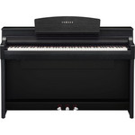 Yamaha CSP-275B Clavinova digitális zongora, matt fekete kép, fotó