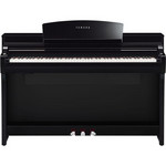 Yamaha CSP-275PE Clavinova digitális zongora, lakk fekete kép, fotó