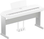 Yamaha L300WH fehér zongora állvány, DGX-670WH-hoz kép, fotó