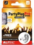 Alpine PartyPlug Pro Natural earplugs, transparent kép, fotó