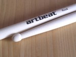 Artbeat gyertyán dobverő, Rock kép, fotó