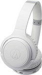 Audio-Technica ATH-S200BTWH Vezeték nélküli fejhallgató - On-Ear, Fehér kép, fotó
