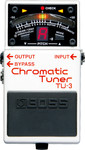 Boss TU-3 chromatic tuner pedal kép, fotó