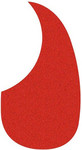 Boston AG-100-SRD pickguard, acoustic, teardrop model, self adhesive, sparkling red kép, fotó
