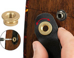 Boston ASSM-BR acoustic strap secure for metric threaded endpin jacks, made in USA, brass kép, fotó