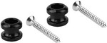 Boston BSLB-10-BK straplock button with screws, 2 pcs, black kép, fotó