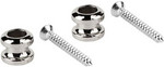 Boston BSLB-10-CH straplock button with screws, 2 pcs, chrome kép, fotó