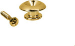 Boston EP-HN-G strap buttons, metal, with screw, spherical model, diameter 17mm, 2-pack, gold kép, fotó