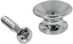 Boston EP-K-N strap buttons, metal, with screw, v-model, diameter 13mm, 2-pack, nickel kép, fotó