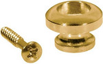 Boston EP-R-G strap buttons, metal, with screw, spherical model, diameter 14mm, 2-pack, gold kép, fotó