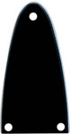 Boston LRC-24-B truss rod cover, black, 2 ply, black - white kép, fotó