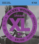 D'Addario EXL120 Nickel Wound, 009-042 kép, fotó