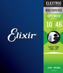 Elixir 19052 Optiweb elektromos gitárhúr készlet, 010-046 kép, fotó